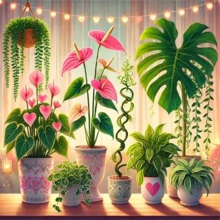 恋愛運アップさせる観葉植物！最強のおすすめ5選と効果的な飾り方